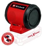 Einhell enceinte de chantier sans fil tc - sr 18 li bt - solo power x - change (18v) livr sans batterie ...