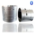 Enceinte vibrante - high - tech & bien - etre - bluetooth gris - 10watts - vibration - fonction mains ...