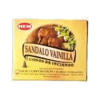 Encens c�nes santal vanille