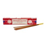 Encens - nag champa - sang de dragon - 15 btonnets - rouge - mixte - adulte