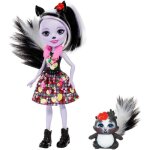 Enchantimals mini - poupée sage moufette et figurine animale caper aux longs cheveux noirs et blancs ... Enchantimals mini - poupée sage moufette et figurine animale caper aux longs cheveux noirs et blancs ...