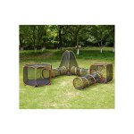 Enclos dext�rieur pour chat enclos dext�rieur 6 en 1 tente portable avec tunnel