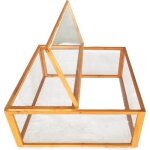 Wiltec enclos ouvert carr ? 1000 x 1000 x 450 mm ? en bois ? avec cou