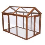 Enclos / extension pour poulailler 6 poules bois de sapin