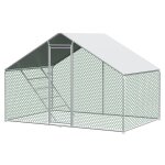 Enclos poules 3x2x2m ? tube 25 mm renforc� & barre sup�rieure stable s�curis�