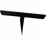 Enclume de couvreur - edma - 400 mm droite - dress�e gu� et bords polis pointe courb�e - outil couvreur ...