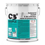 Enduit d�tanch�it� souple pour piscine bassin cuve 175 kg gris