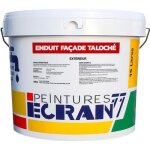 Enduit fa�ade taloch� hydrofuge protection mur ext�rieur renforce les murs masque les d�fauts 25 kg pierre ...