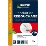 Enduit de rebouchage - bostik - poudre 1 kg - rebouche les trous et fissures jusqu 5cm