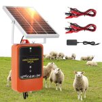 Energiseur de cloture solaire pour electric fence