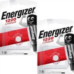 Energizer cr1220 lot de 2 piles au lithium 3v