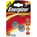 Piles lithium - energizer - cr2450 - lot de 2 - tension 3v