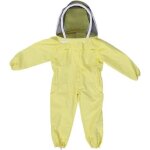Enfants apicole costume avec voile de protection professionnel jumpsuit abeille visiteur coton  manches ...