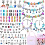 Enfants fille bracelet kit ide cadeau anniversaire fille fabrication bijoux enfant cadeau fille 6 7 ...