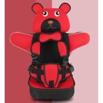 Enfant si�ge auto si�ge rehausseur si�ge de voiture coussin de chaise haute pour enfants rouge