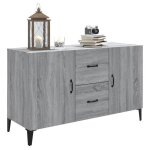 Enfilade de rangement gris - lemon� buffet bas - sonoma gris - 100x36x60cm - bois ding�nierie 745 - soldes ...
