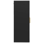 Enfilade de rangement noir - lemon� armoire murale suspendue noir - 695x34x90cm 374 - soldes