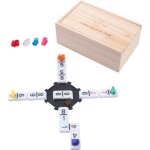 Engelhart - 250126 ? dominos mexicain train nombres jeu de qualit premium - version double 9 - 2 - 4 ...