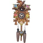 Engstler pendule  coucou  quartz 5 feuillesoiseau en 52221 q