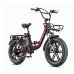 Engwe - l20 boost - v�lo �lectrique pliant adulte - shimano 7 - autonomie 140km - batterie amovible 48v13ah ...