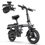 Engwe t14 v�lo �lectrique pliable 250w 48v10ah 14 autonomie 28km vitesse 25km / h mini urbain adulte ...