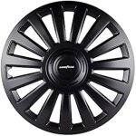 Enjoliveurs - goodyear - melbourne - 15 pouces - jeu de 4 - noir brillant