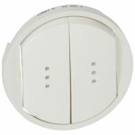 Enjoliveur large céliane pour double interrupteur va - et - vient ou poussoir avec voyant blanc - legrand ... Enjoliveur large céliane pour double interrupteur va - et - vient ou poussoir avec voyant blanc - legrand ...