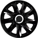 Enjoliveurs de roues drift laqu noir 16 lot de 4 pices