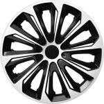 Enjoliveurs de roues extra strong 15 noir et blanc lot de 4 pièces Enjoliveurs de roues extra strong 15 noir et blanc lot de 4 pièces