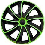 Enjoliveurs de roue pour jantes en acier nrm quad bicolor jeu de 4 enjoliveurs bicolores plastique abs ...