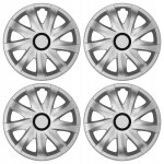Enjoliveurs de roue - set complet de 4 pi�ces - nrm kando - argent - 16
