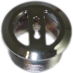 Enjoliveur de trop plein chrom� diam�tre 30 20 mm pour vasque