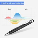 Enregistreur vocal num�rique - stylo enregistreur audio - 10 heures - 192kbps - cwu