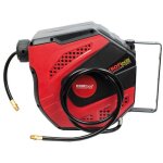 Enrouleur automatique air comprime 15 mtres + 1. 5 m