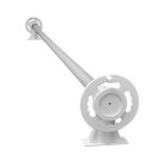 Enrouleur de b�che amovible pour piscine hors sol de 3 � 55 m de large