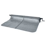 Enrouleur + bche  bulles pour piscine tubulaire rectangulaire 732 x 366 m - intex
