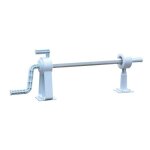 Enrouleur de bche - robuste - aluminium et plastique - amovible - pour piscine hors sol jusqu 6m