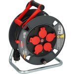 Enrouleur de c�ble - brennenstuhl - 300 ku 2100 - 25 m - 5 prises - r�sistant � lhuile
