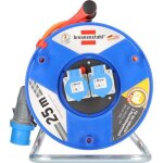 Enrouleur de c�ble - brennenstuhl - garant cee 2 - 25m - r�sistant � lhuile - ip44