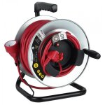 Enrouleur de cble lectrique - electraline - ho5vvf 3g1. 5 - 40 m - mtal - protection thermique