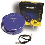Enrouleur de compresseur automatique 10m michelin - acier - tuyau pvc diam 8x12 - raccord rapides