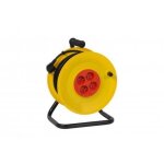 Enrouleur électrique - ceba - 25m - 4 prises - disjoncteur thermique intégré - intérieur Enrouleur électrique - ceba - 25m - 4 prises - disjoncteur thermique intégré - intérieur