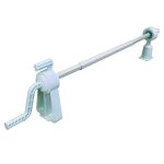 Enrouleur bche  bulles piscine hors sol - edg - mobile sur un axe - special couverture solaire
