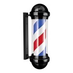 Enseigne barbier led rotative 72 cm cylindre motoris� 50 - 60 t / min pour salon professionnel int�rieur ...