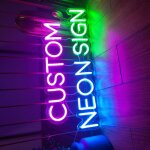 Enseigne au n�on personnalis�e avec texte personnalis� noms de logo enseignes au n�on led picture contact ...