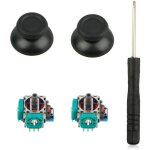 Ensemble de manettes - sony - ps4 - 2 joysticks 3d - outil de vissage - pi�ces de rechange