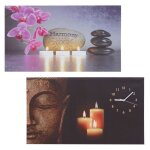 Ensemble de 2 tableau par led tableau lumineu par sur toile tableau mural minuterie bouddha / harmonie ... Ensemble de 2 tableau par led tableau lumineu par sur toile tableau mural minuterie bouddha / harmonie ...