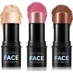 Ensemble de 3 btons de contour crme - marque - modle - longue tenue - texture lisse - palette complte ...