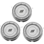 Ensemble de 3 t�tes de rasage - compatible avec les rasoirs philips s�rie 5000 sh50 / 50 - lames de rechange ...