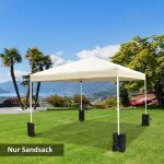 Ensemble de 4 supports pour pavillons pliables et tentes de r�ception id�aux pour une stabilit� optimale ...